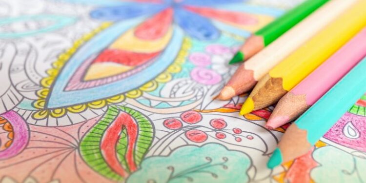 tô màu giảm stress