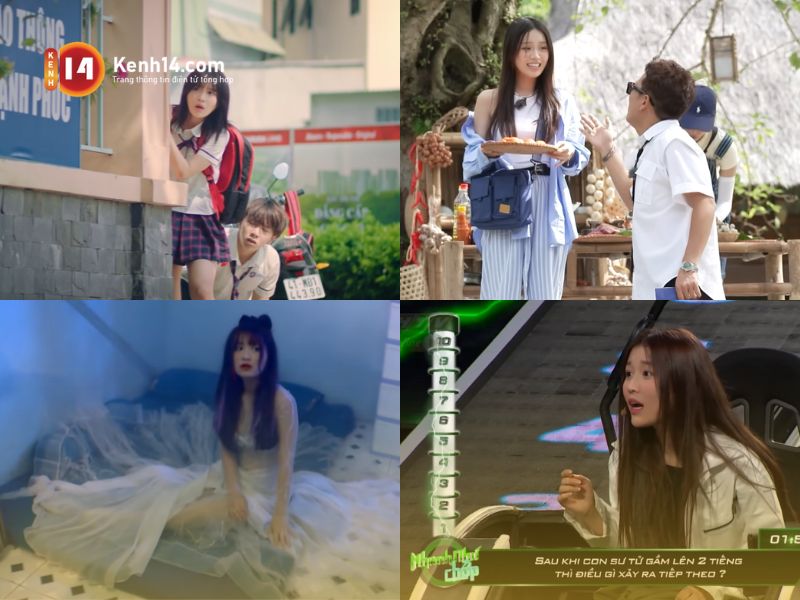 Hình ảnh Em Xinh Han Sara tham gia chương trình thực tế và dự án phim khác