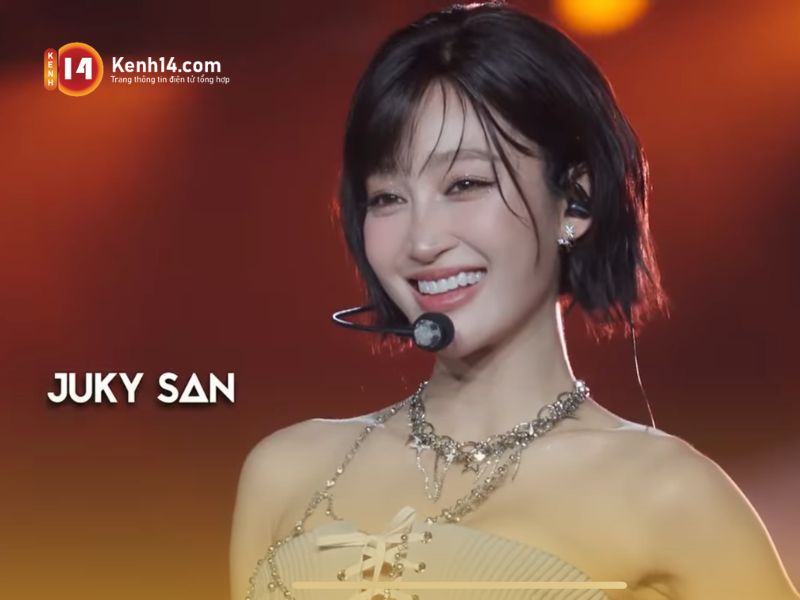 Em xinh Juky San ghi dấu tại Em Xinh “Say Hi” 2025