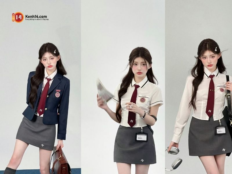 Nhóm bạn diễn vest chụp kỷ yếu siêu ngầu 
