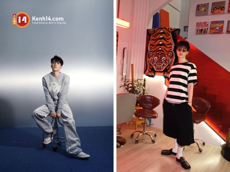 Trang phục đơn giản nhưng vẫn thể hiện được cá tính phái mạnh