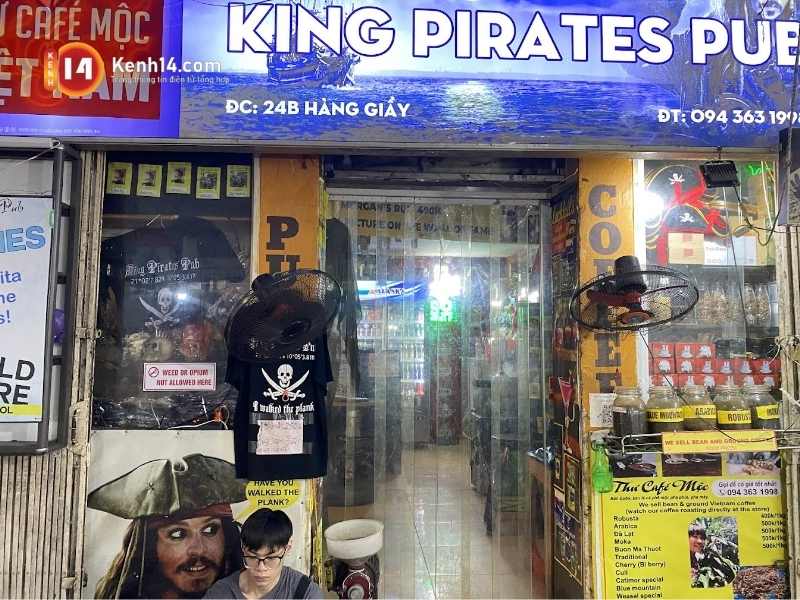 Trải nghiệm không gian cực chill và mới lạ tại King Pirates Pub